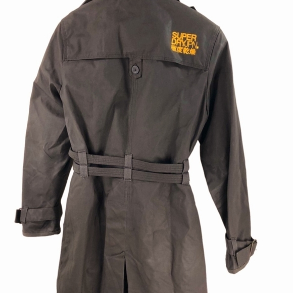 Superdry brown safari wax tartan lined and corduroy jacket/parka. Size M - Picture 2 of 11